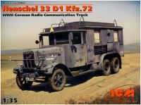 Фото - Сборная модель ICM Henschel 33 D1 Kfz.72 (1:35) 