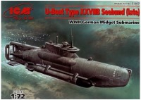 Фото - Сборная модель ICM U-Boat Type XXVII Seehund (late) (1:72) 