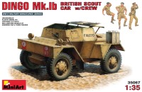 Фото - Сборная модель MiniArt Dingo Mk.Ib British Scout Car w/Crew (1:35) 