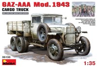 Фото - Сборная модель MiniArt GAZ-AAA Mod. 1943 Cargo Truck (1:35) 