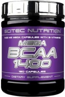 Фото - Аминокислоты Scitec Nutrition Mega BCAA 1400 90 cap 