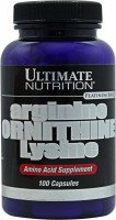 Фото - Аминокислоты Ultimate Nutrition Arginine/Ornithine/Lysine 100 cap 