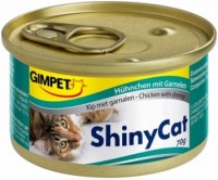 Фото - Корм для кошек Gimpet Adult Shiny Cat Chicken/Shrimps 70 g 