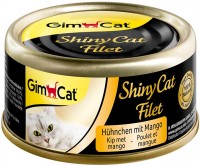 Фото - Корм для кошек Gimpet Adult Shiny Cat Filet Chicken/Mango 70 g 