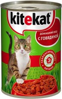 Фото - Корм для кошек Kitekat Adult Canned with Beef 0.4 kg 