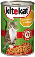 Фото - Корм для кошек Kitekat Adult Canned with Chicken 0.4 kg 