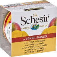 Фото - Корм для кошек Schesir Adult Canned Tuna/Mango 75 g 