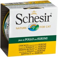 Фото - Корм для кошек Schesir Adult Canned Chicken/Surimi 85 g 