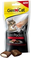 Фото - Корм для кошек Gimpet Adult Nutri Pockets Beef/Malt 60 g 