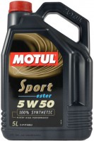 Фото - Моторное масло Motul Sport 5W-50 5 л