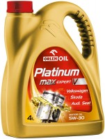 Фото - Моторное масло Orlen Platinum MaxExpert V 5W-30 4 л