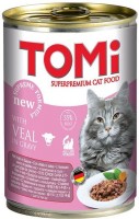 Фото - Корм для кошек TOMi Can Adult Veal in Gravy 400 g 