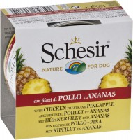 Фото - Корм для собак Schesir Adult Canned Chicken/Pineapple 150 g 1 шт