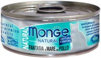 Фото - Корм для кошек Monge Natural Adult Canned Chicken/Seafood 0.08 kg 