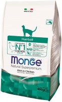 Фото - Корм для кошек Monge Functional Line Hairball Chicken/Rice  400 g