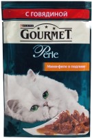 Фото - Корм для кошек Gourmet Perle Gravy Beef 10 pcs