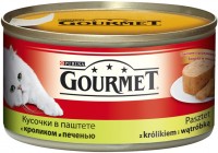 Фото - Корм для кошек Gourmet Canned Pate Rabbit/Liver