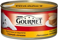 Фото - Корм для кошек Gourmet Canned Pate Chicken/Kidneys
