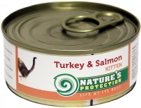 Фото - Корм для кошек Natures Protection Kitten Canned Turkey/Salmon  0.1 kg