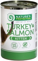 Фото - Корм для кошек Natures Protection Kitten Canned Turkey/Salmon  400 g