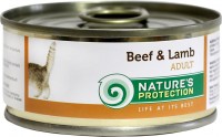 Фото - Корм для кошек Natures Protection Adult Canned Beef/Lamb  100 g