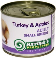 Фото - Корм для собак Natures Protection Adult Canned Small Breeds Turkey/Apples 0.2 kg 1 шт