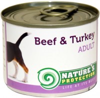 Фото - Корм для собак Natures Protection Adult Canned Beef/Turkey 