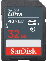 Фото - Карта памяти SanDisk Ultra 48 MB/s SD Class 10 UHS-I 32 ГБ