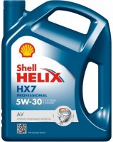 Фото - Моторное масло Shell Helix HX7 Professional AV 5W-30 5 л