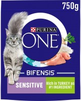 Фото - Корм для кошек Purina ONE Sensitive Turkey  750 g