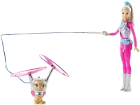 Фото - Кукла Barbie Star Light Adventure Galaxy Doll and Hover Cat DWD24 