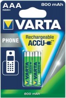 Фото - Аккумулятор / батарейка Varta Professional Phone Power 2xAAA  800 mAh