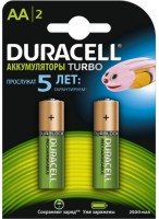 Фото - Аккумулятор / батарейка Duracell  2xAA Turbo 2500 mAh