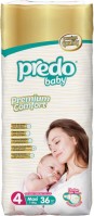 Фото - Подгузники Predo Baby Diapers 4 / 36 pcs 