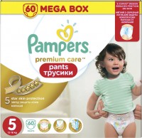 Фото - Подгузники Pampers Premium Care Pants 5 / 60 pcs 