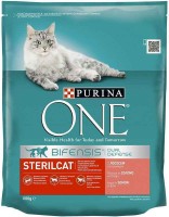 Фото - Корм для кошек Purina ONE Sterilized Salmon  800 g