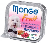 Фото - Корм для собак Monge Fruit Pate Chicken/Raspberry 100 g 