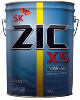 Фото - Моторное масло ZIC X5 10W-40 20 л