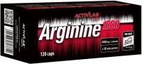 Фото - Аминокислоты Activlab Arginine 1000 120 cap 
