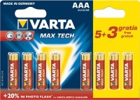 Фото - Аккумулятор / батарейка Varta Max Tech  8xAAA