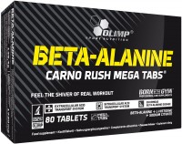 Фото - Аминокислоты Olimp Beta-Alanine Carno Rush Mega Tabs 80 tab 