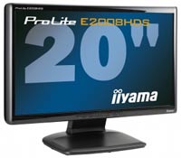 Фото - Монитор Iiyama ProLite E2008HDS 20&nbsp;"  черный