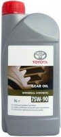 Фото - Трансмиссионное масло Toyota Gear Oil Universal Synthetic 75W-90 1L 1 л