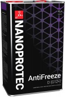 Фото - Охлаждающая жидкость Nanoprotec Antifreeze D (G12 Plus) 4 л