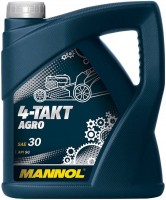 Фото - Моторное масло Mannol 4-Takt Agro SAE 30 4 л