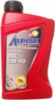Фото - Моторное масло Alpine RSL 5W-40 1 л