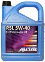 Фото - Моторное масло Alpine RSL 5W-40 4 л