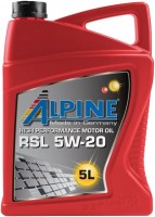 Фото - Моторное масло Alpine RSL 5W-20 5 л