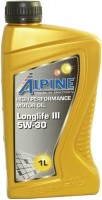 Фото - Моторное масло Alpine Longlife III 5W-30 1 л