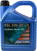 Фото - Моторное масло Alpine RSL 5W-30 LA 4 л